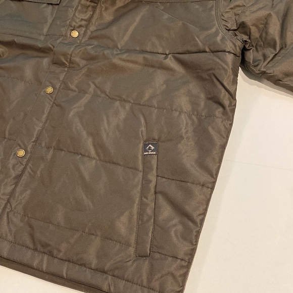 Dri-Duck XLarge Brown Water Resistant Therma Puff Coat New Softshell Jacket - Picture 7 of 16
